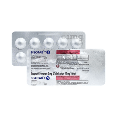 Bisotab T 5 Tablet 10's