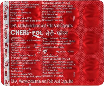 Cherifol Capsule 15's