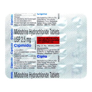 Cipmido 2.5 tablet 20's
