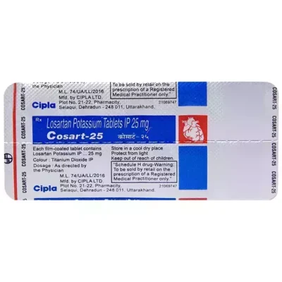Cosart 25 Tablet 10's