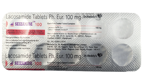 Seizamide 100 tablet 10's