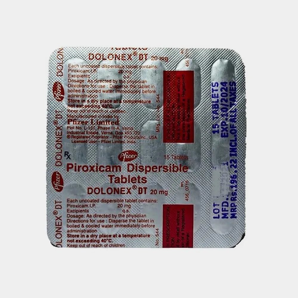 Dolonex DT Tablet 15's