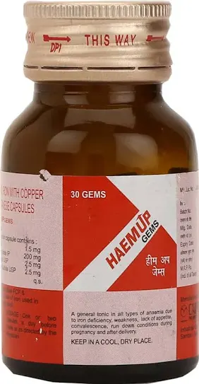 Haem UP Gems Capsule 30's