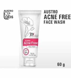 AUSTRO ACNE FREE FACE WASH