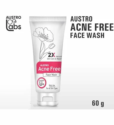 AUSTRO ACNE FREE FACE WASH