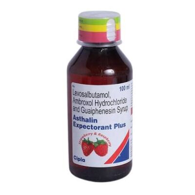 Asthalin Plus Expectorant syrup 100ml