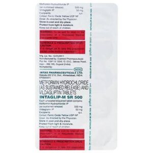 Intaglip M SR 500 Tablet 10's