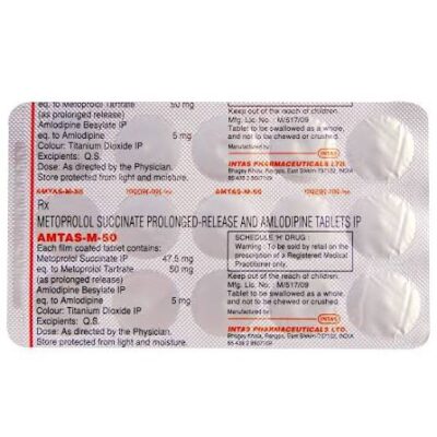 Amtas M 50 tablet 15's