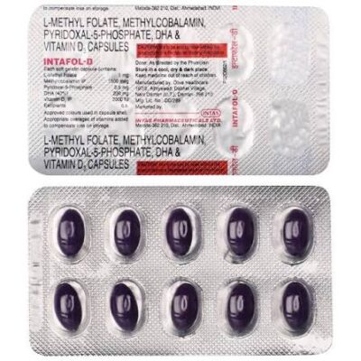 Intafol D Capsule 10's