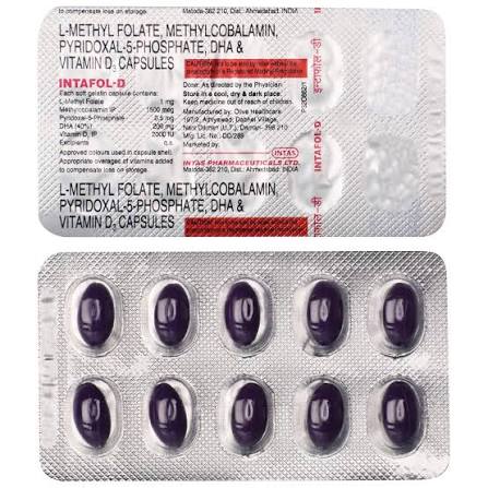 Intafol D Capsule 10's