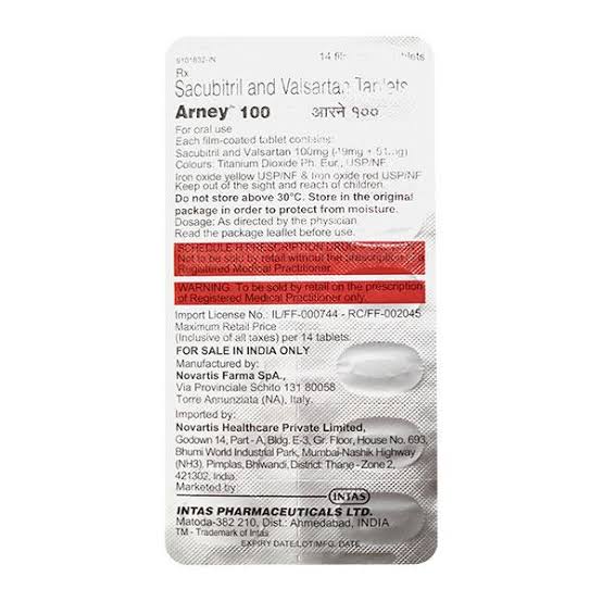 Arney 100 Tablet 10's