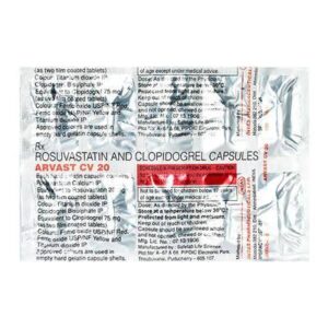 Arvast CV 20 capsule 10's