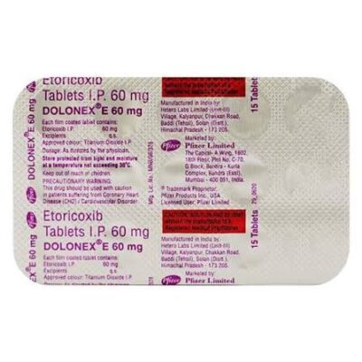 Dolonex E 60 Tablet 15's