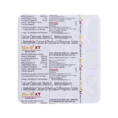 Bio D3 XT Tablet 15's