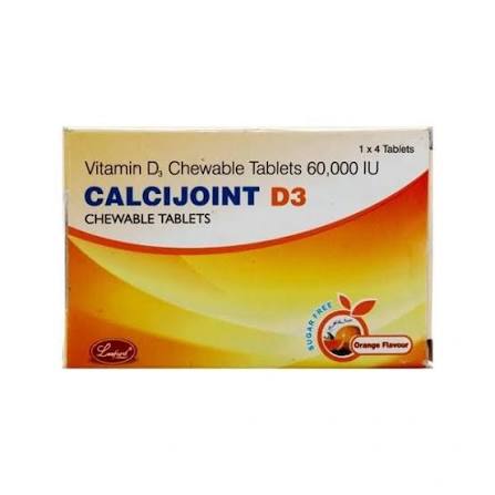 Calcijoint D3 tablet 4's