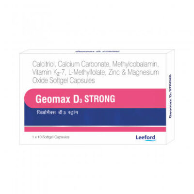 Geomax D3 Strong capsules 10's
