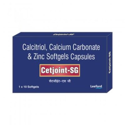 Cetjoint SG capsule 10's