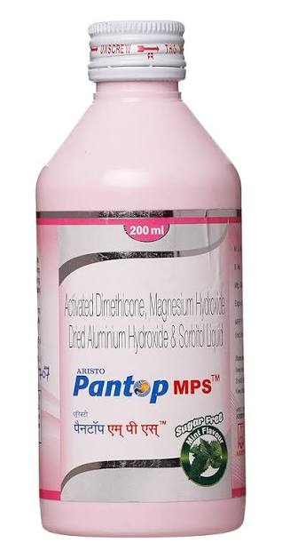 Pantop MPS Syrup Mint Sugar Free 200ml