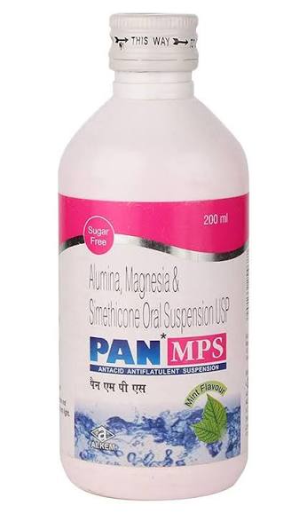 Pan Mps Oral Suspension Mint Sugar Free 200ml
