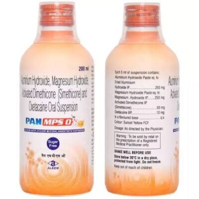 Pan Mps O Oral Suspension Sugar Free 200ml