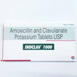Indiclav 1000 tablet 10's