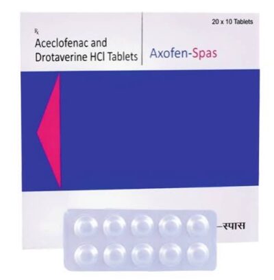 Axofen Spas tablet 10's