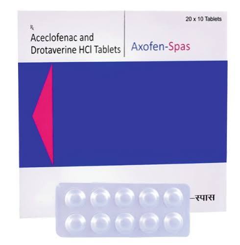 Axofen Spas tablet 10's