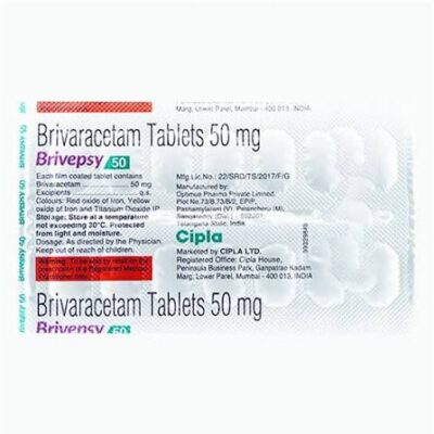 Brivepsy 50mg Tablet 10's