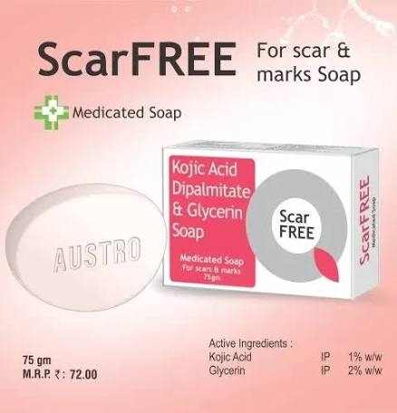 Scar free soap 75g