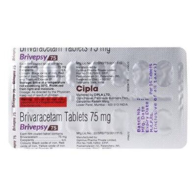 Brivepsy 75 tablet 10's