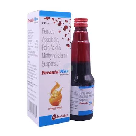 Feronia-Max Oral Suspension Orange 200ml