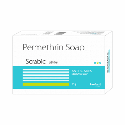 Scrabic soap 75g