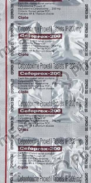 Cefoprox 100 tablet DT 10's