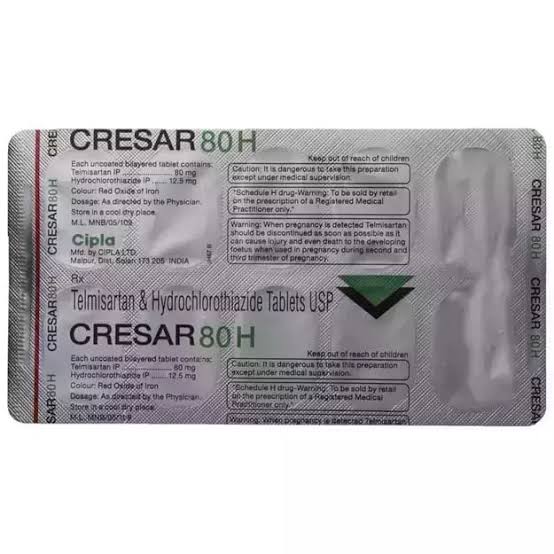 Cresar 80H tablet 10's