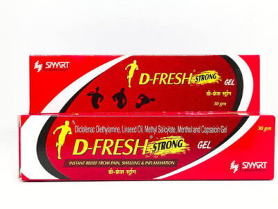 D fresh strong gel 30g