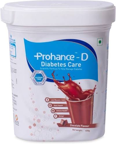 Prohance D chocolate flavour powder 400g