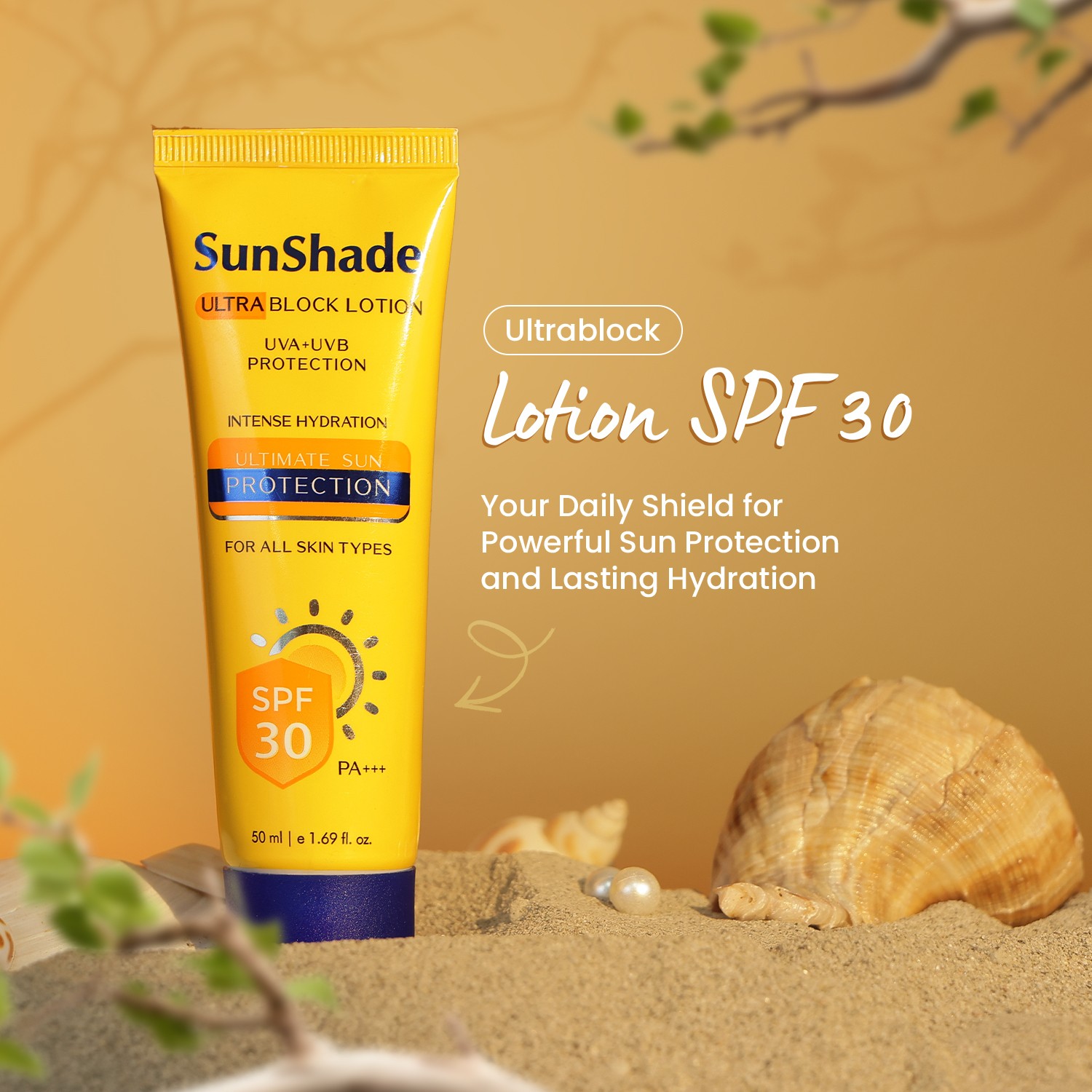 Leeford Sunshade Ultra Block SPF30 PA – Sunscreen for Everyday Suncare - Image 2