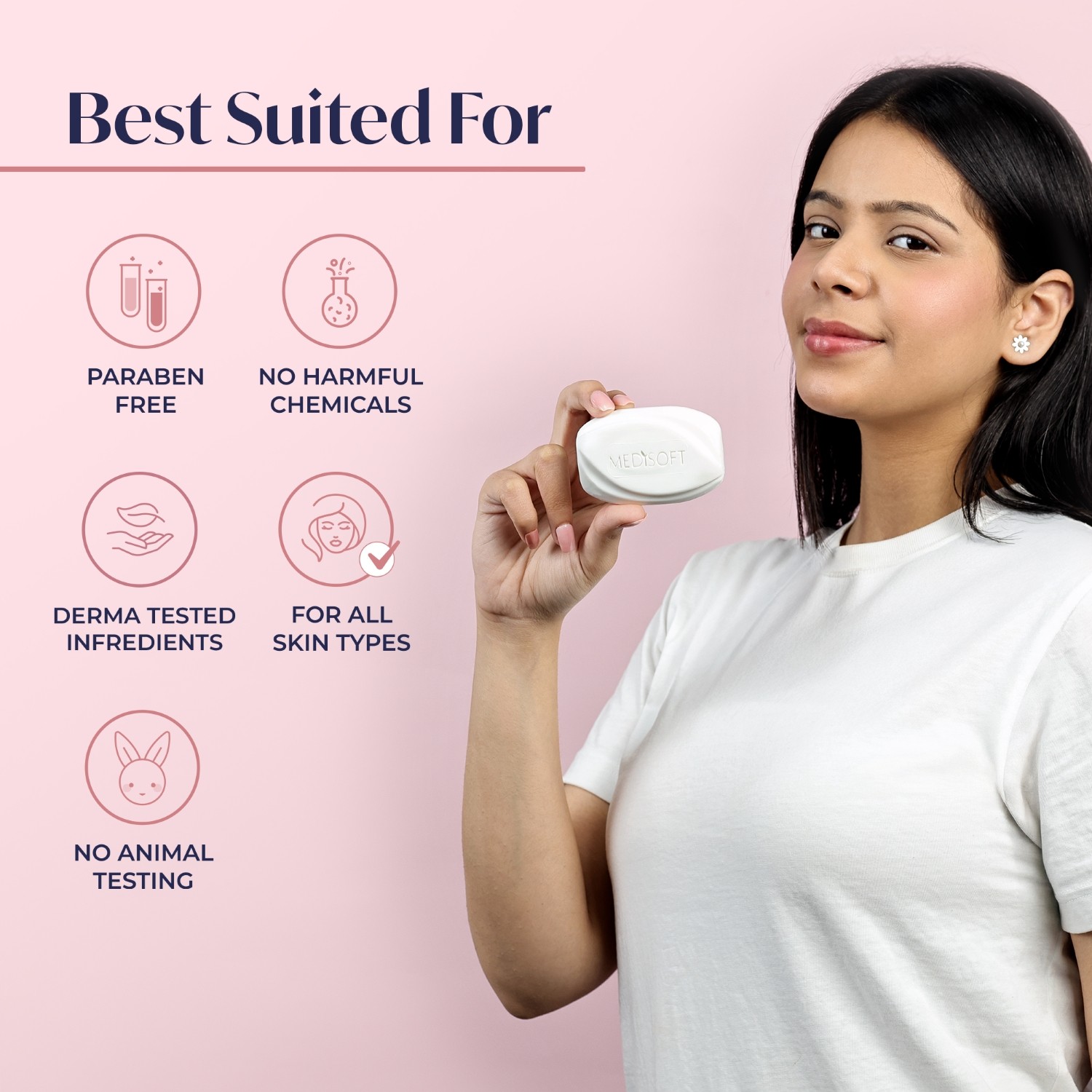 Medisoft Moisturizing Bar Soap 75g - Image 6