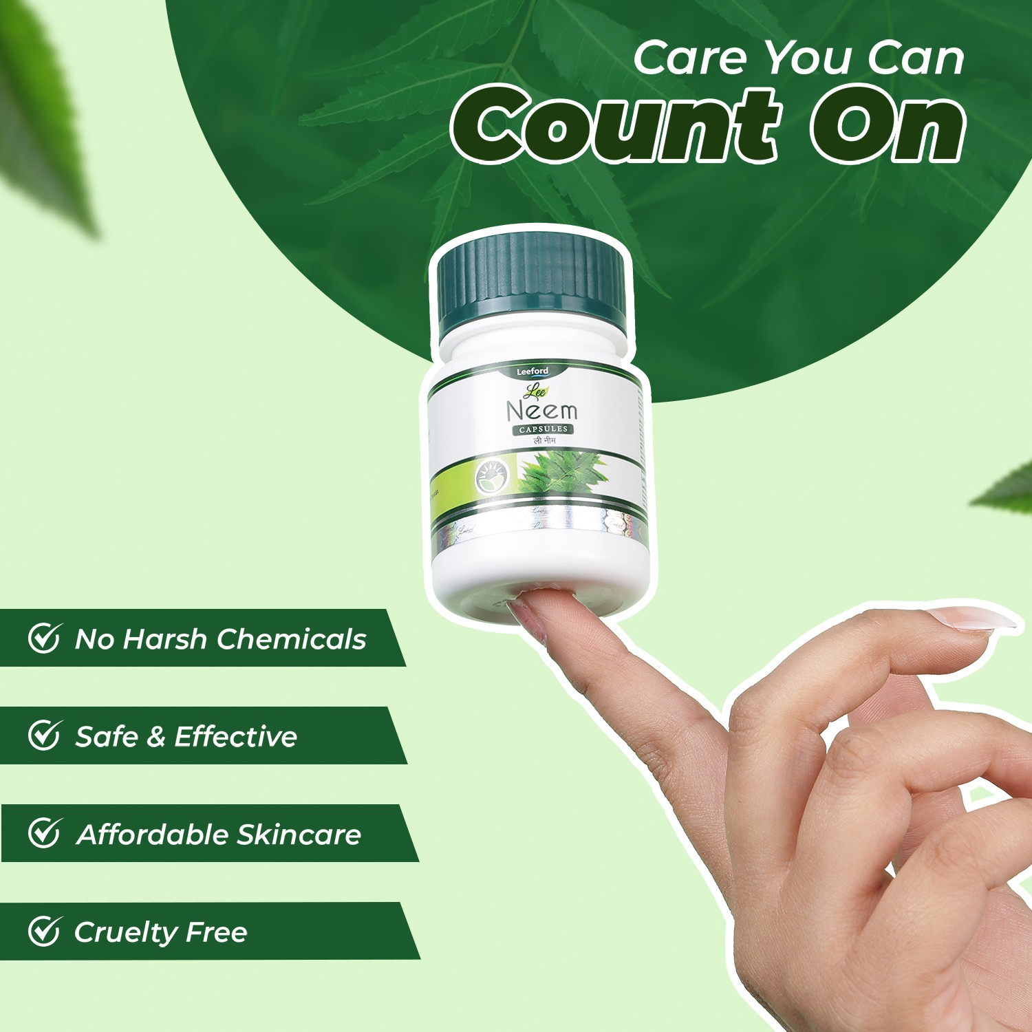 Lee Neem Capsule - A Natural Protection Against Allergies & Infections (40 capsule) - Image 4