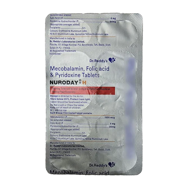 Nuroday H Tablet 10's