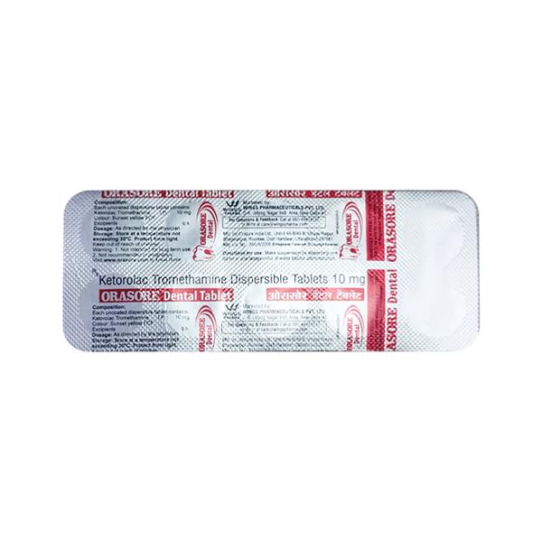 Orasore Dental Tablet Clove 10's