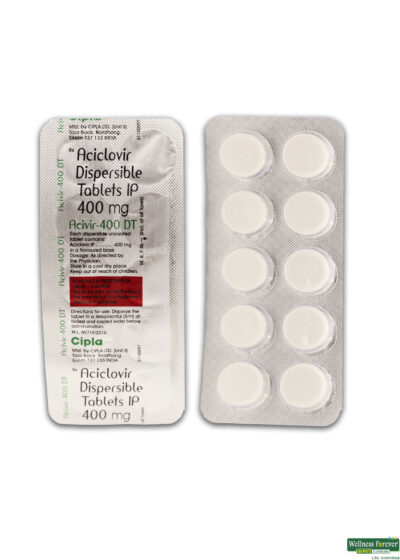 Acivir 400 DT Tablet 10's