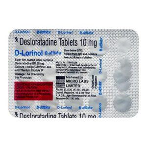 D lorinol tablet 10's