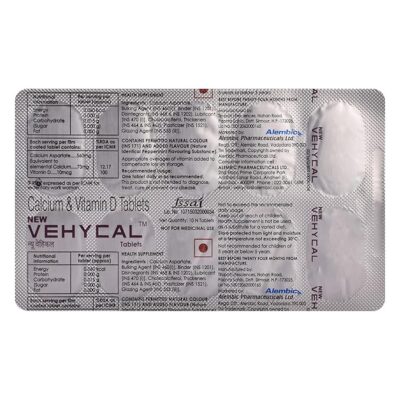 Vehycal Tablet 10's
