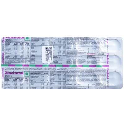 Zincitotal Tablet 15's