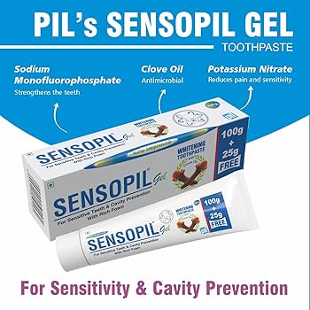 Sensopil toothpaste 100g (25g free) - Image 2