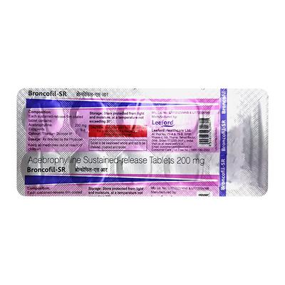 Broncofil SR Tablet 10's - Image 2