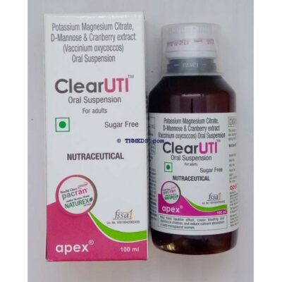 Clear UTI syrup Sugar Free 100ml