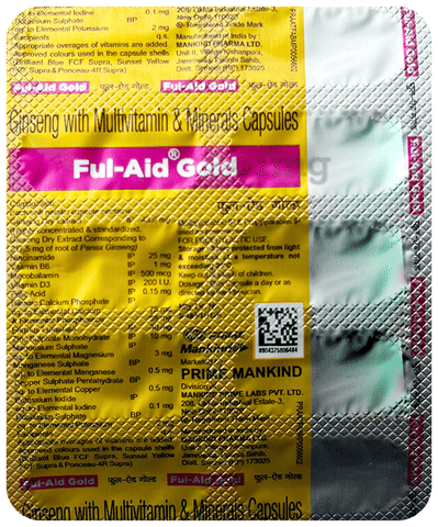 Ful Aid Gold Capsule 10's - Image 4