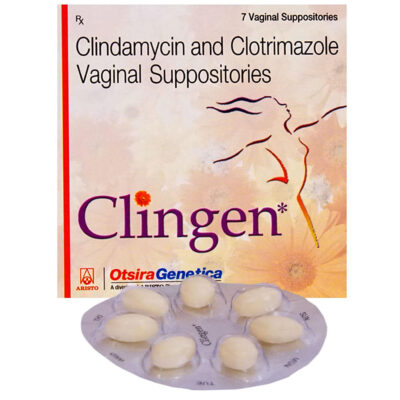 Clingen Vaginal Suppository 7's